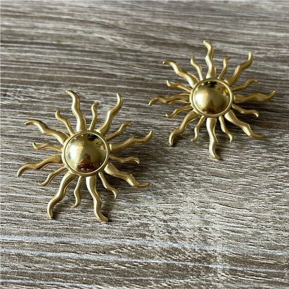 Sun earring M304 - Picture 3 of 5